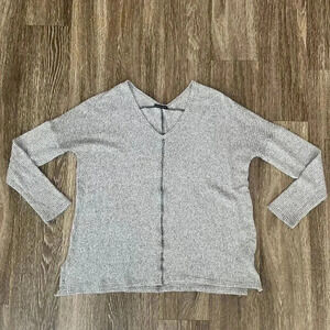 Womens Staccato Grey Long Sleeve Shirt - M